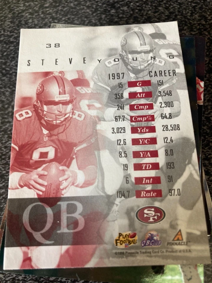 1998 PINNACLE MINT SILVER FOOTBALL  COIN CARDS, YOU PICK!  RARE! - Image 4 of 4