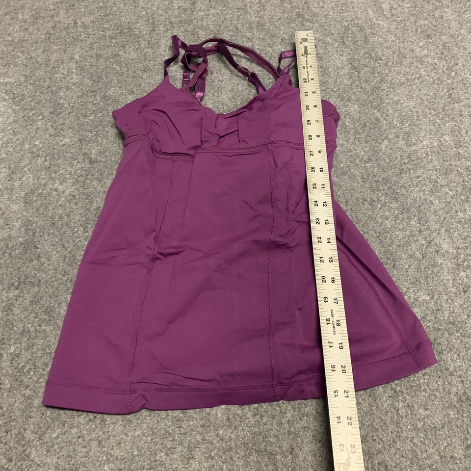 Camiseta sin mangas para mujer LULULEMON Athletica talla 6 atletismo entrenamiento gimnasio senderismo Gorp Foto 4 de 4