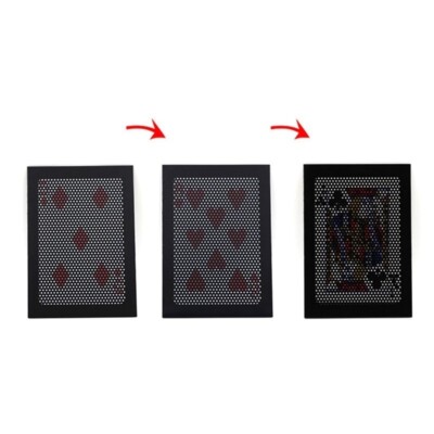 Change Twice Card Trick Ultimate Wow Exchange Magic Tricks Close Up Street Props