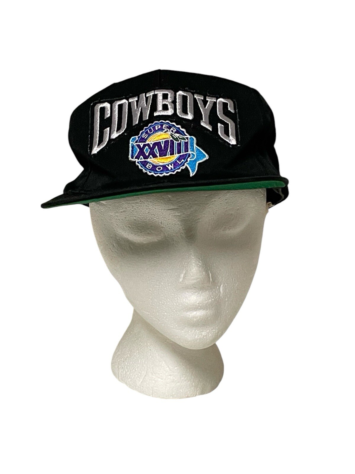 VTG 1992 Dallas Cowboys Hat Cap Snapback Super Bowl Champions New Era Pro Model