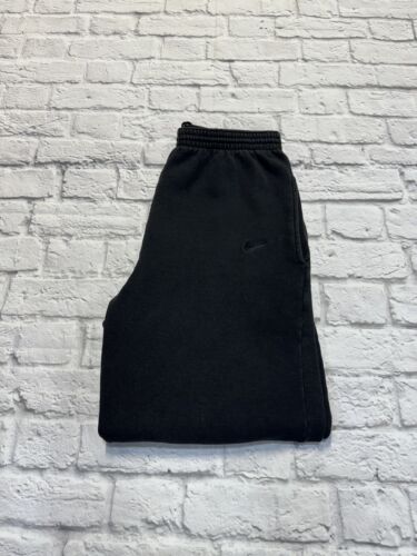 Vintage 1990s Black Nike Sweatpants Size Medium Mi