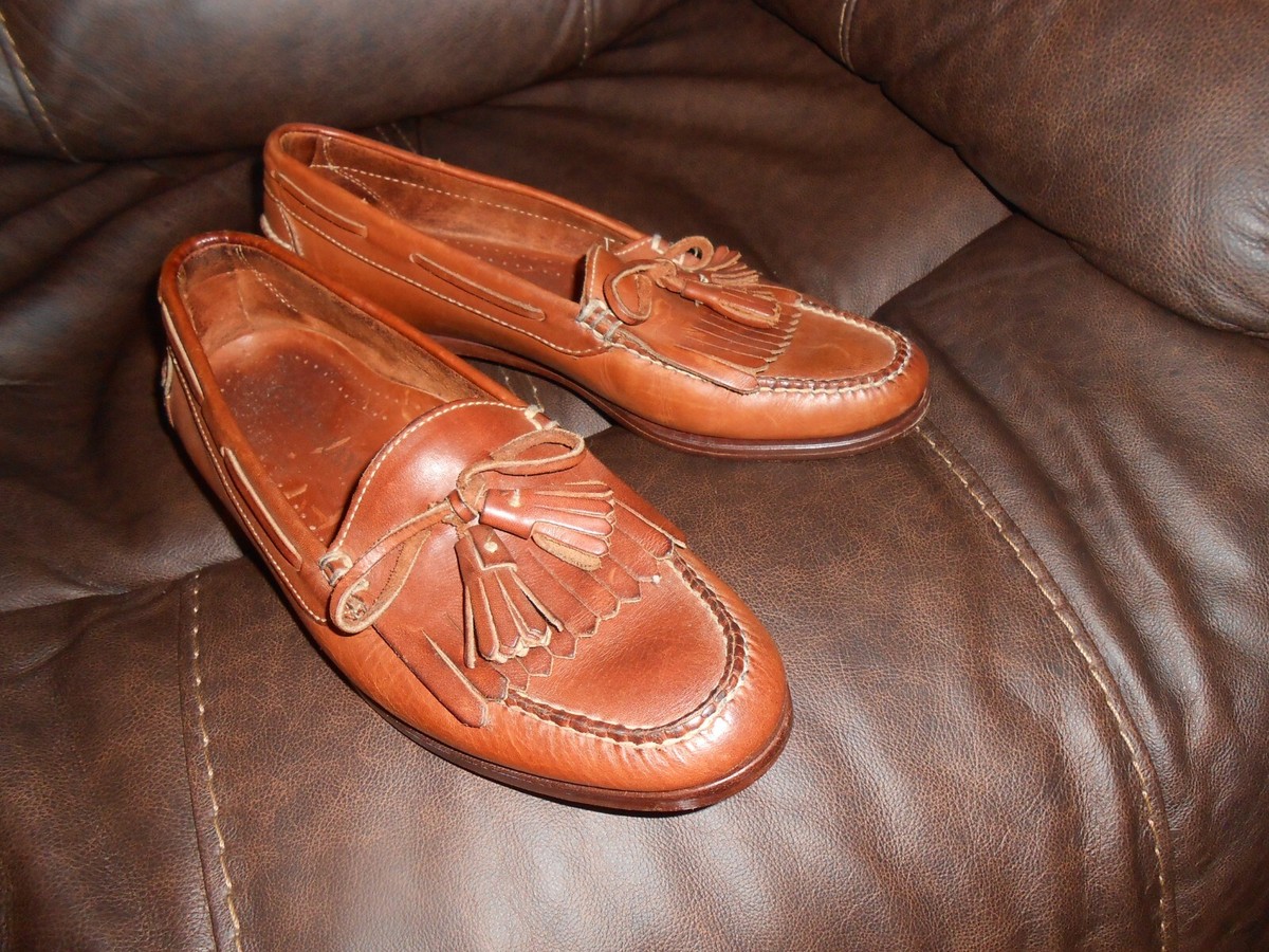 Cole Haan Nike Air Tassel Driver Loafers Brown Leather Moccasin Slip-On Cole Haan Nike Air Men main image 3