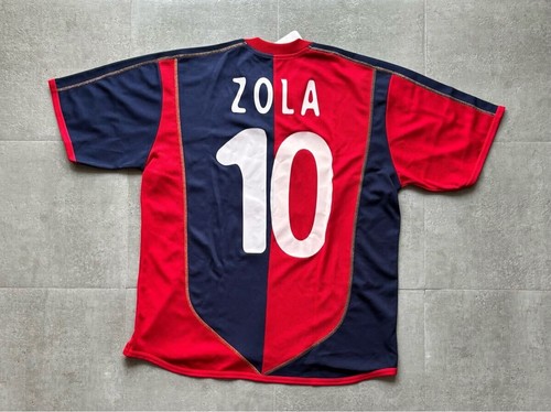 Maillot De Foot Domicile Cagliari 2000-2001 – Adulte Taille L – Uhlsport