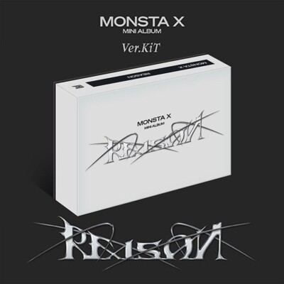 MONSTA X [REASON] 12th Mini Album KIT Ver. Air-Kit+Post Karte+25 Foto Karte