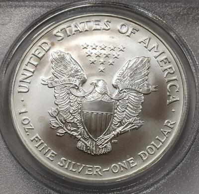 2004 American Silver Eagle | PCGS MS69 | Lance Armstrong