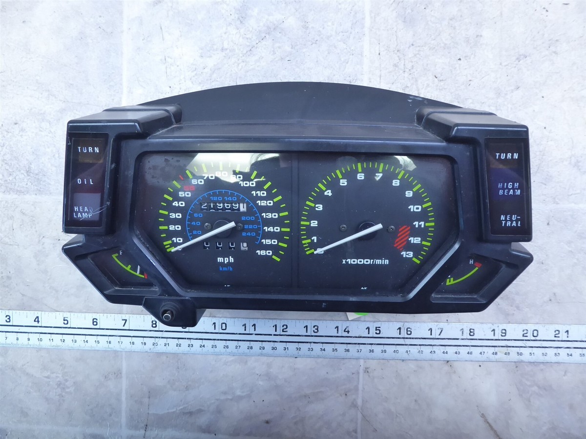 1988 Kawasaki ZX600C Ninja K771-1) speedo tach fuel temp