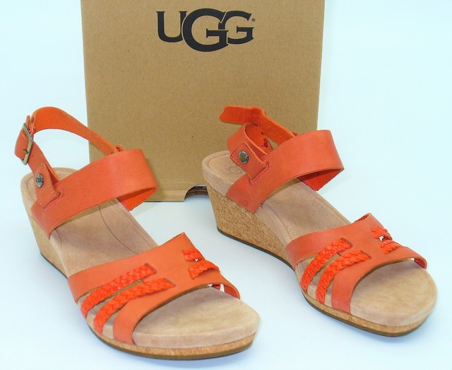 orange sandals australia
