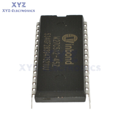 EEPROM Winbond W27C512 2x IC EEPROM W27C512-45Z - Memoria 512Kbit 45ns DIP Winbond - Nuovo Per Riparazioni Elettroniche EEPROM W27C512-45Z DIP EEPROM Winbond W27C512 2x IC EEPROM W27C512-45Z - Memoria 512Kbit 45ns DIP Winbond - Nuovo Per Riparazioni Elettroniche EEPROM W27C512-45Z DIP