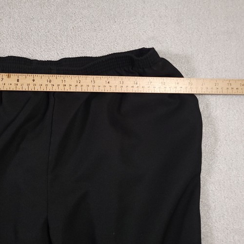 Vtg Alfred Dunner Pull On Pants Women's 22W Black Classic High Rise Crop Hemmed - Picture 6 of 12