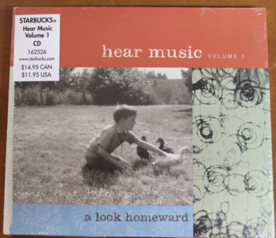 Sealed New Hear Music Volume 1 A Look Homeward-Various Artists Digipak CD-Rhino