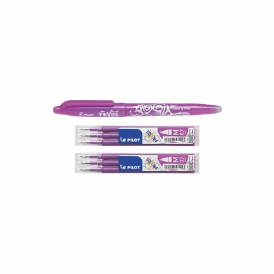 Pilot Frixion Ball purple + 6 Ersatzminen 0.7 purple