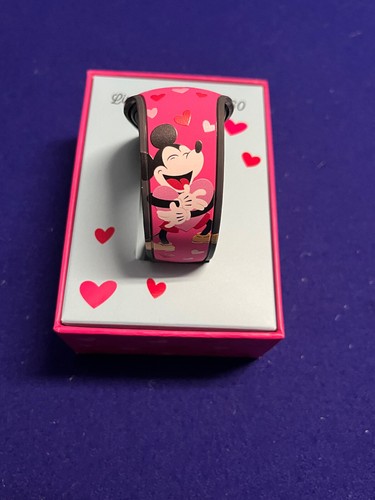 Disney Parks Mickey and Minnie Mouse MagicBand 2 Valentine's Day Limited Ed 2022 - 第 5/9 張圖片