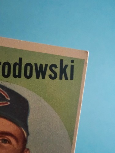 1959 Topps Dick Brodowski Cleveland #371 en muy buen estado-excelente+ ⚾ - Imagen 3 de 9