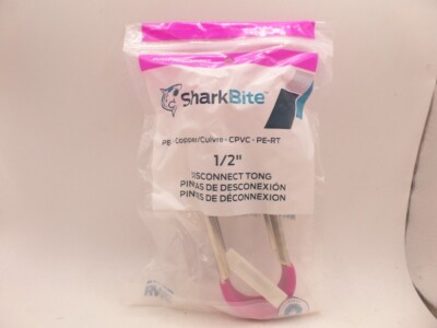 SHARKBITE U711A 1/2'' PUSH-TO-CONNECT FITTING STAINLESS STEEL DISCONNECT TONG