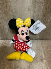 The Disney Store, Mini Bean Bag Minnie.