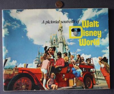 1975 Orlando Florida Walt Disney World theme park pictorial