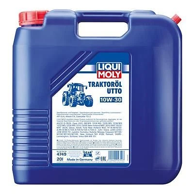 LIQUI MOLY LM Traktoröl UTTO 10 W-30 4749 Kanister Kunststoff 20l