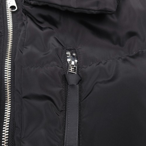 Sam Edelman Black Hooded Down Jacket Womens Size Medium - Picture 4 of 10
