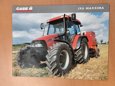 CASE IH JXU MAXXIMA Traktor prospekt tractor brochure K12