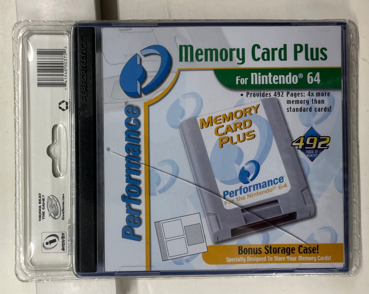 Memory Card Plus Nintendo 64 | eBay