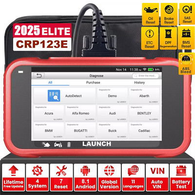 2025 Launch CRP123E Profi Auto Diagnosegerät KFZ OBD2 Scanner Fehlerauslesegerät