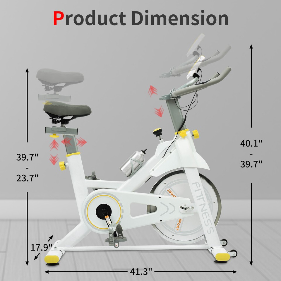 Indoor Cardio Workout Bike Stationary Bike Cycling Fitness Home