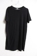 H&M Womens T-Shirt Dress - Black -Size Small S (J78)