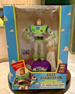 buzz lightyear electronic talking bank