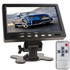 7 Inch Car Rear View Monitor TFT LCD Display with HDMI VGA Input