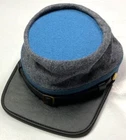 CIVIL WAR CSA CONFEDERATE INFANTRY GREY WOOL KEPI FORAGE CAP HAT-MEDIUM