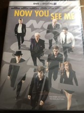 Now You See Me [New DVD] UV/HD Digital Copy Brand New Factory Sealed