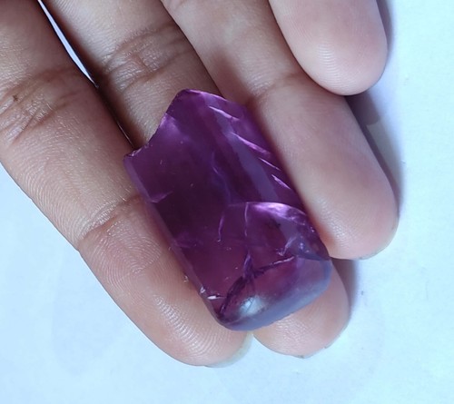 Certified 59.25 Ct Natural Alexandrite Color Change Kazakhstani Rough Gemstone - Picture 2 of 7