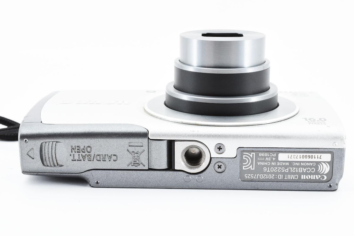 Canon PowerShot A3500 IS 5x Zoom Lens Digital Camera Silver