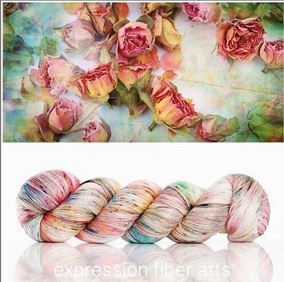 Oasis Fingering Yarn - Camel Silkl Expression Fiber Arts, Choose the Color