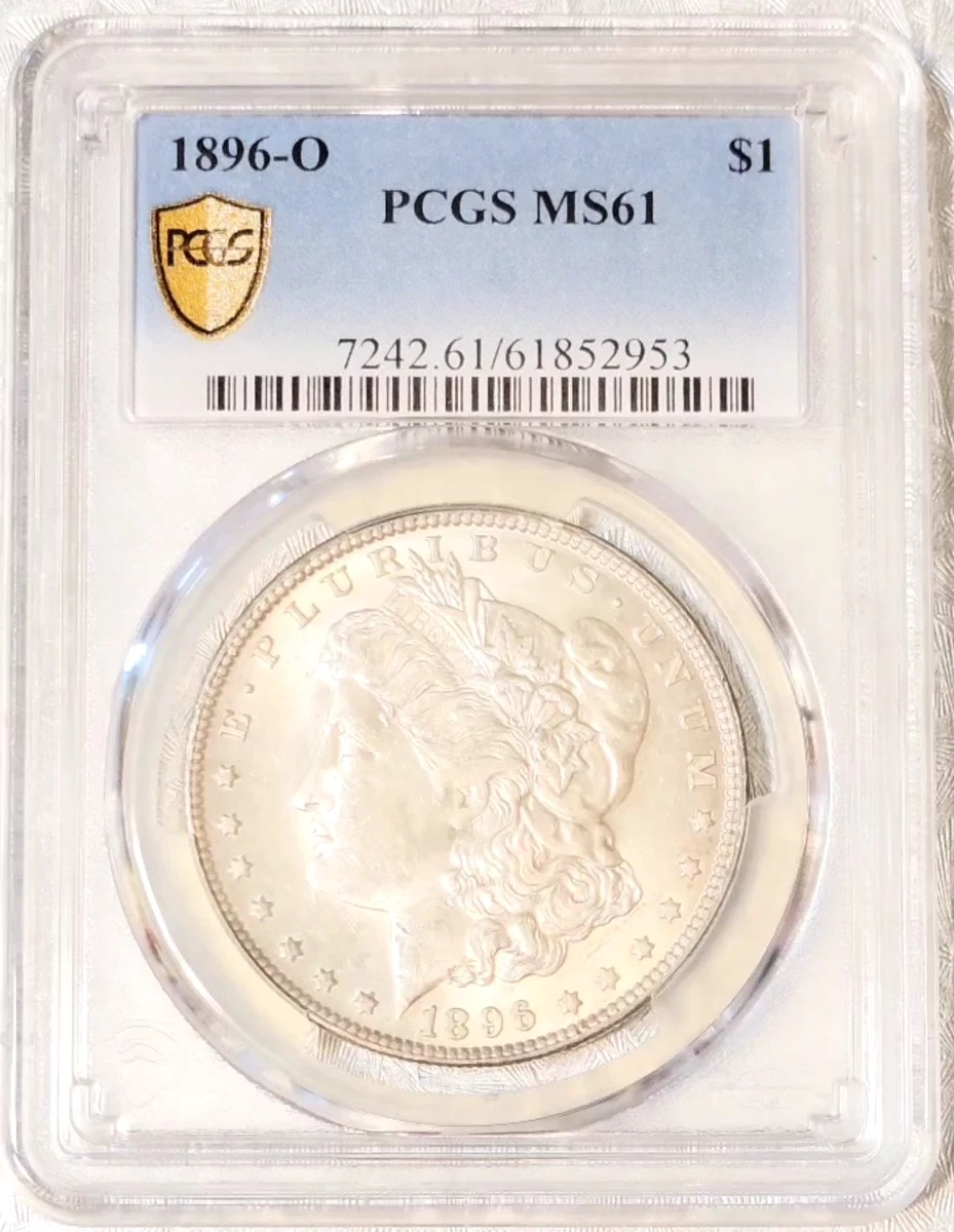 Uncirculated 1896 Year Morgan US Dollars (1878-1921) for sale | eBay