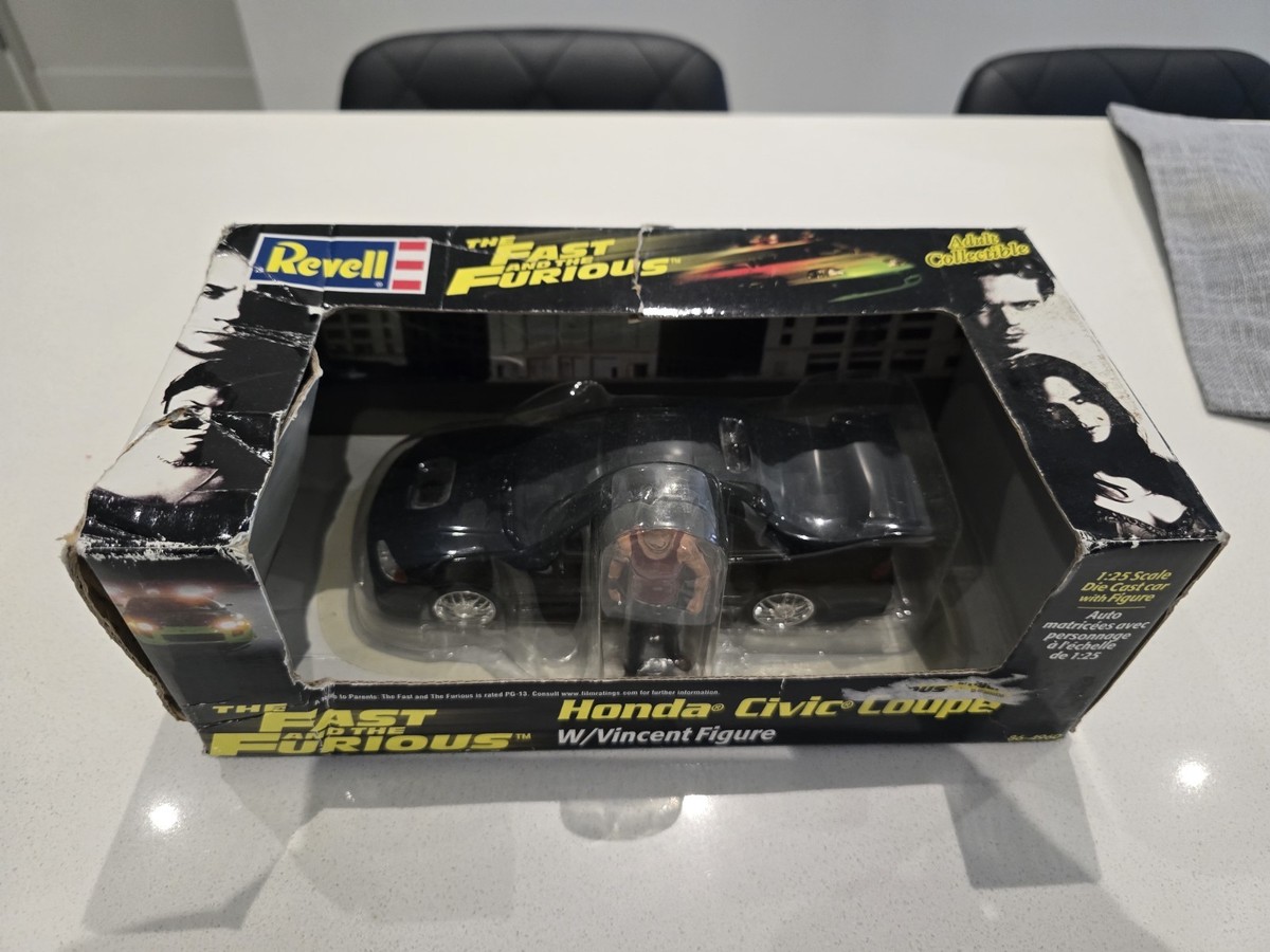 Revell Honda Civic Coupe 1/25 シビック EJ1 Revell 1:25 Scale Diecast Car Fast and Furious Honda Civic Coupe