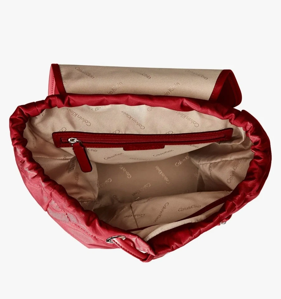 CALVIN KLEIN Lianna Nylon Flap Over Backpack  - Image 3 of 4