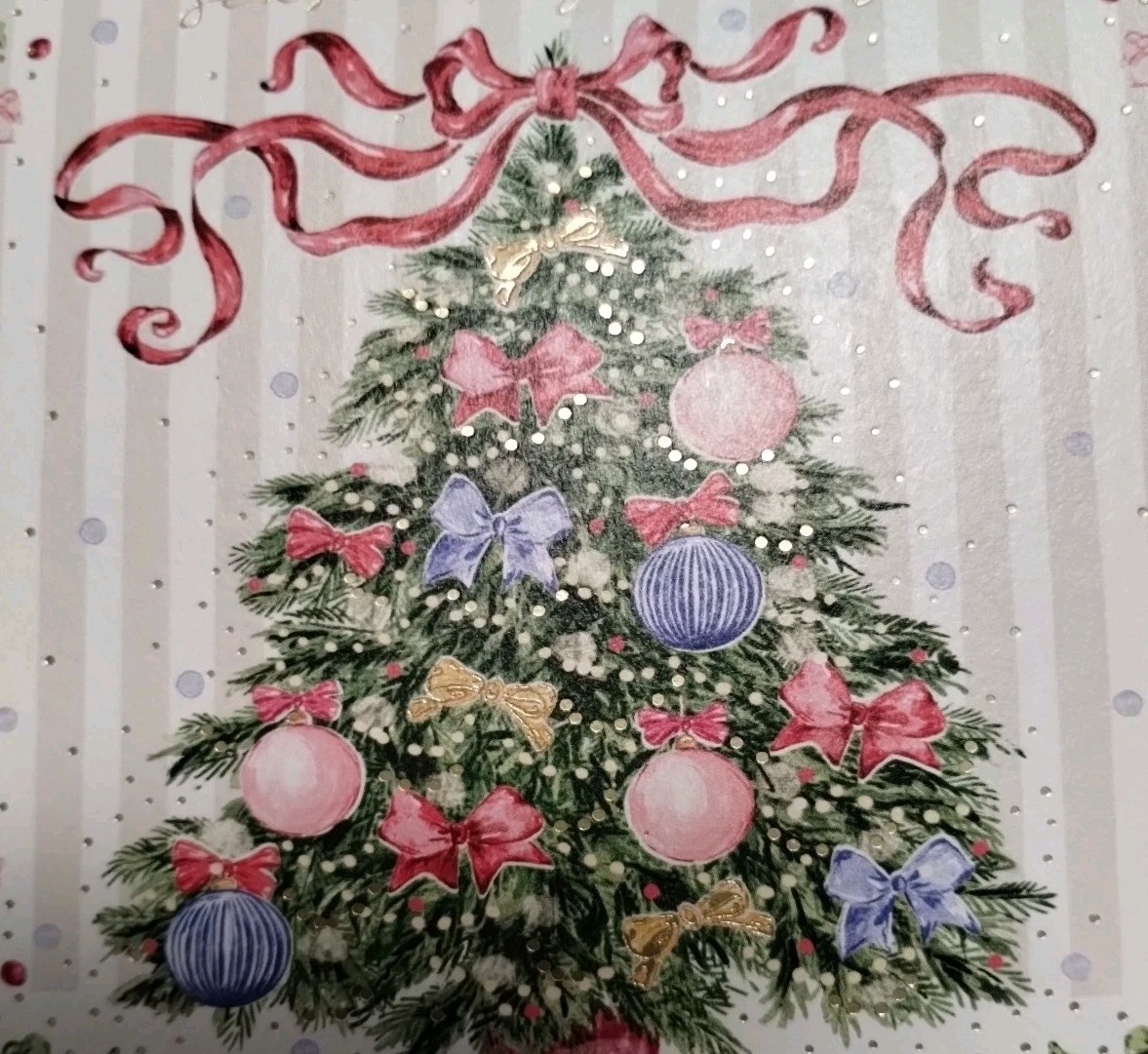 The Art File LUXURY CHRISTMAS CARDS FESTIVE NUTCRACKER GLAM TREE BOW NEW Box 16