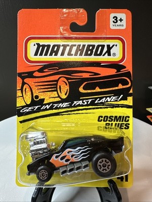 1996 Matchbox | Cosmic Blues 'Black with Flame' 1:64 Die Cast Car #41
