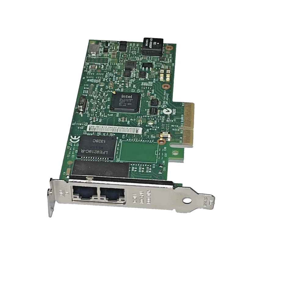 Intel I350-T2 I350TBLK 1GbE 2x RJ-45 PCIe x4 Network Ethernet Karte Low Profile - Bild 2 von 4