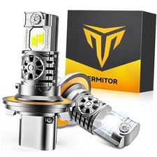 Light Bulbs, 100,000LM 15X Ultra Brighter, 6500K Cool White, True 1:1 H13/9008