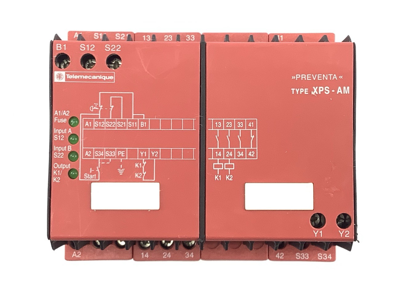 XPSAM5140 SCHNEIDER ELECTRIC PREVENTA XPSAM CONTRÔLEUR XPS-AM - ARRÊT D'URGENCE