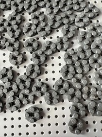 LEGO Dark Bluish Gray Plate 89523 60474 4032 Bulk 105pcs