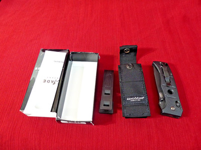 Benchmade 275 BK Adamas Sibert Design Black G10 D2 Discontinued NICE