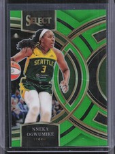 2024 Panini Select WNBA #149 Nneka Ogwumike Prizms Neon Green #/75