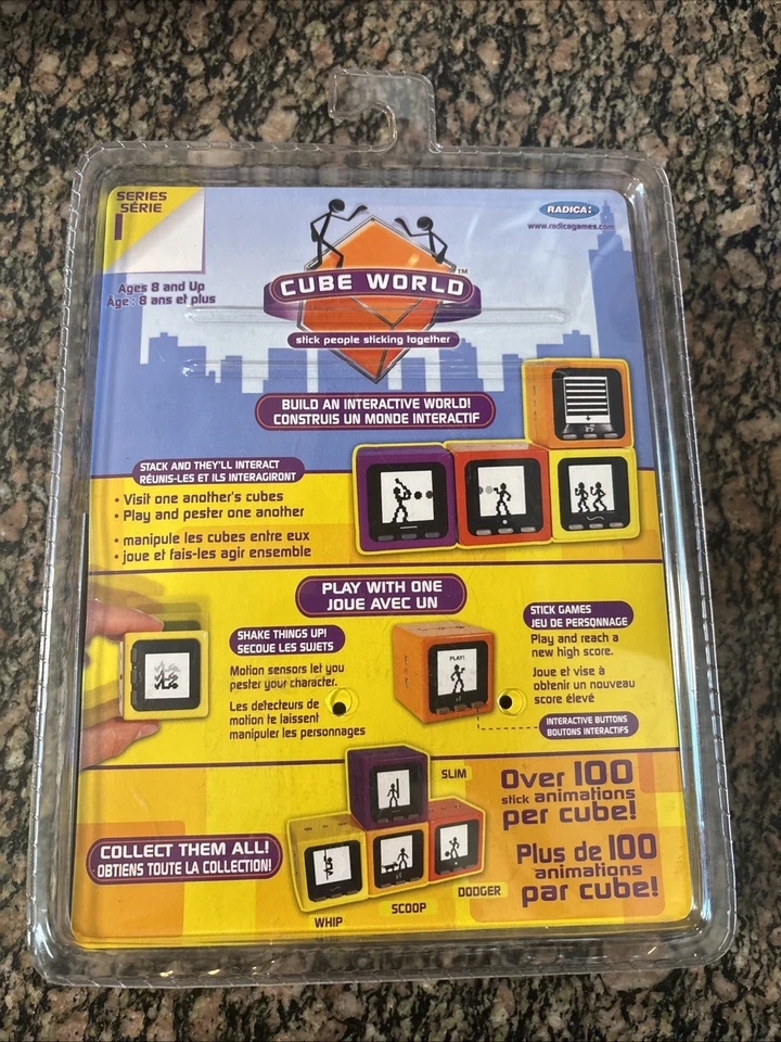 Radica Cube WORLD Series 1 Radica Brand New - Image 2 of 4