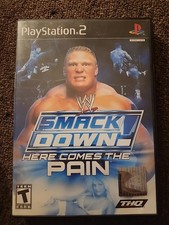 WWE SmackDown Here Comes the Pain PlayStation 2 PS2 Complete Game