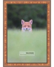 Photo Size Slim Profile Gold Picture Frame - UV Acrylic, Backing, Hardware