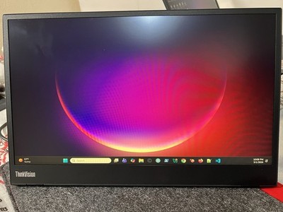 Lenovo ThinkVision M14 14'' FHD LED Backlit LCD Monitor (D18140FX0)