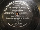 ANNOUNCED 1903 COLUMBIA Fleur de Lis 1717 CAROLINE KENDRICK Martha LAST ROSE — photo 1